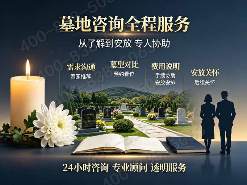 景仰园陵园卧碑：岁月静好，灵魂安息之地！
